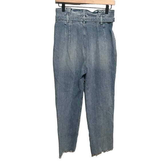 Abercrombie and Fitch Paper Bag Waist Mom Jean - Picture 3 of 9